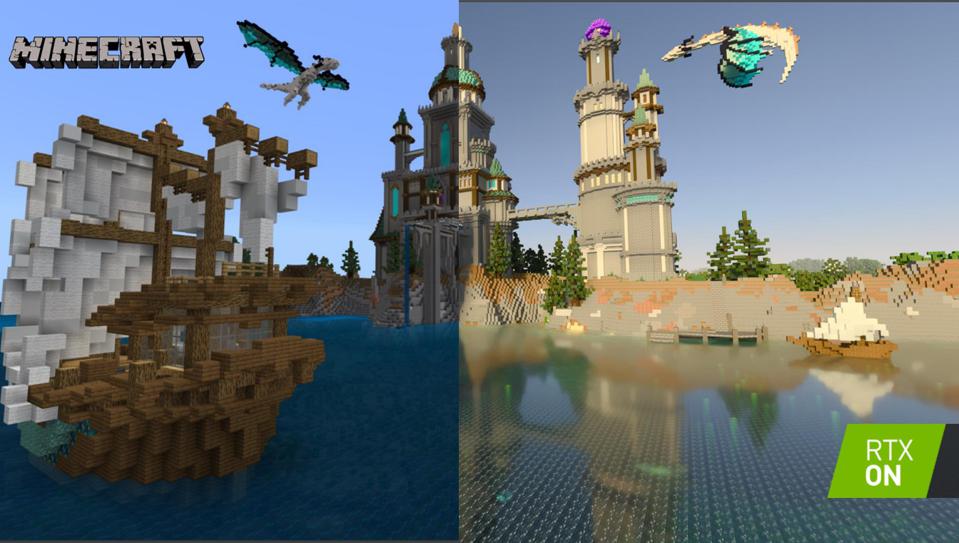 https://www.forbes.com/sites/tiriasresearch/2020/04/14/nvidias-rtx-ray-tracing-brings-minecraft-to-life/